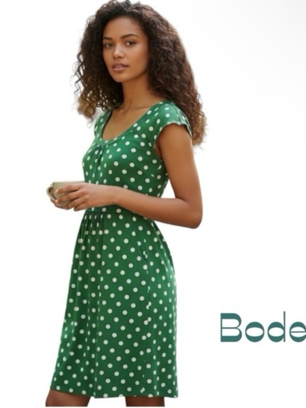 Boden Polka Dot Dress 6P